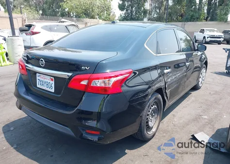 2016 Nissan Sentra Sv from USA, damaged, VIN 3N1AB7AP2GL681023